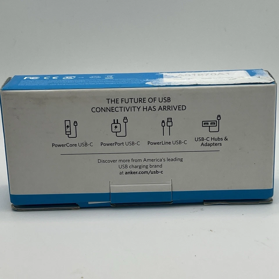 Cable de fecha Anker USB C a USB C USB 2.0 3 pies nailon para MAC/Galaxy/Pixel Foto 2 de 4