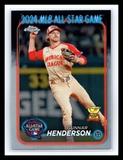 2024 Topps Gunnar Henderson Chrome All Star Game Refractor # ASGC-5