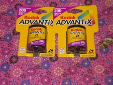 NOS Sealed Kodak Advantix 2 Rolls Color Print 200 Film 25 Exposures Exp 8/2003