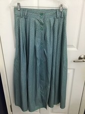 Vtg 70's/80's Dirndl Maxi Skirt Cottagecore Prairie Oktoberfest Austria EU 42