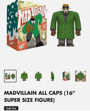 MF DOOM Super7 SuperSize 16? Vinyl Figure Free Ship Never removed from OG Box!