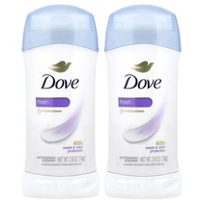 Antiperspirant Deodorant, Fresh, 2 Pack, 2.6 oz 74 g Each