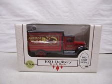 Ertl Anheuser Busch 1931 Delivery Truck Bank