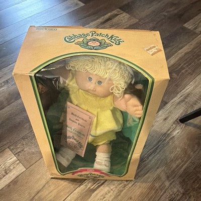Coleco Cabbage Patch Kids 16'' Doll 1985 Signed Xavier Roberts w/ Box & COA