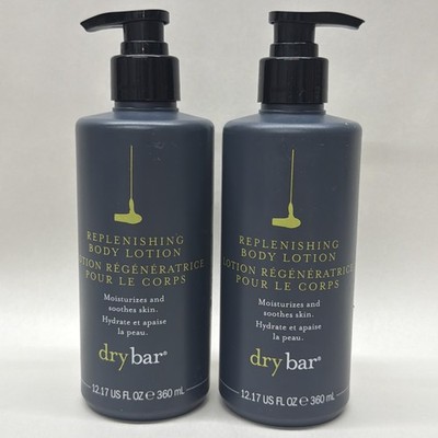 2 Pack Drybar Replenishing Body Lotion 12.17 Oz Bottles Aloft Hotel NEW