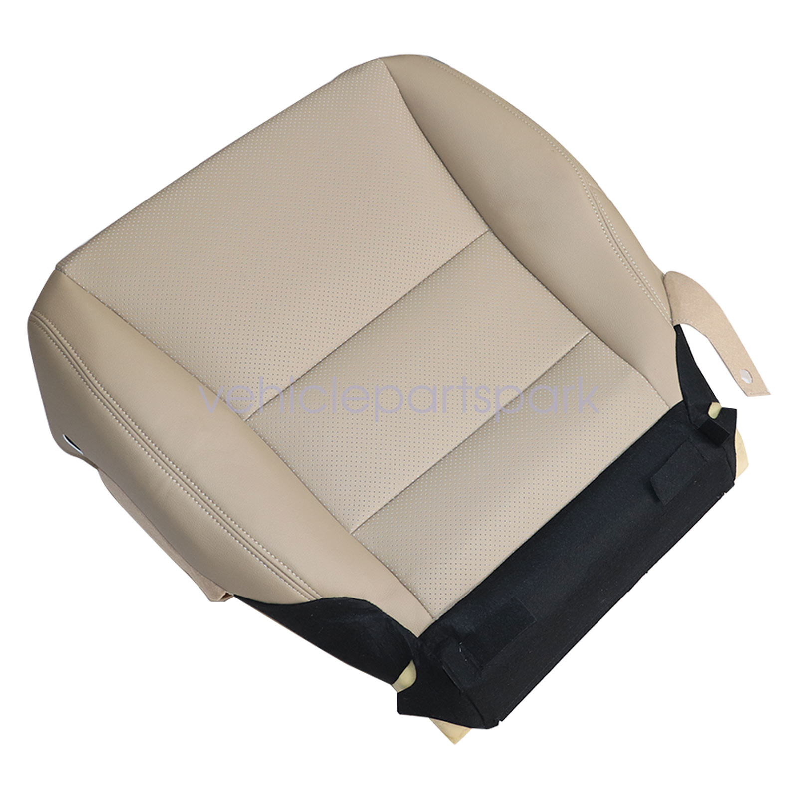 Replacement Driver Perforated Bottom SEAT COVER Tan For 2013 2014 Honda Accord