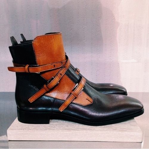 Mens Latest Long Strips on Buckles 