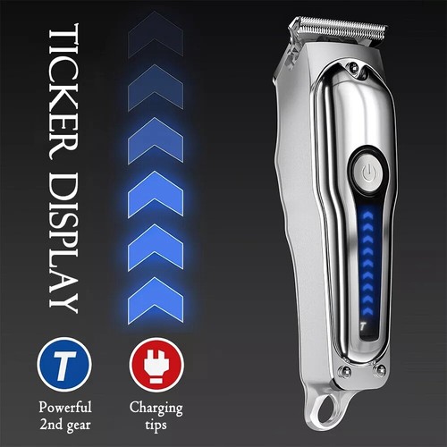 Cordless Hair Clippers for Men Professional Men's USB Rechargeable Hair Trimmer - Picture 5 of 17