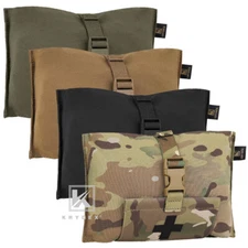 KRYDEX Tactical Rip Away Blow Out Med Pouch Stretch IFAK Pouch fits MOLLE & Belt