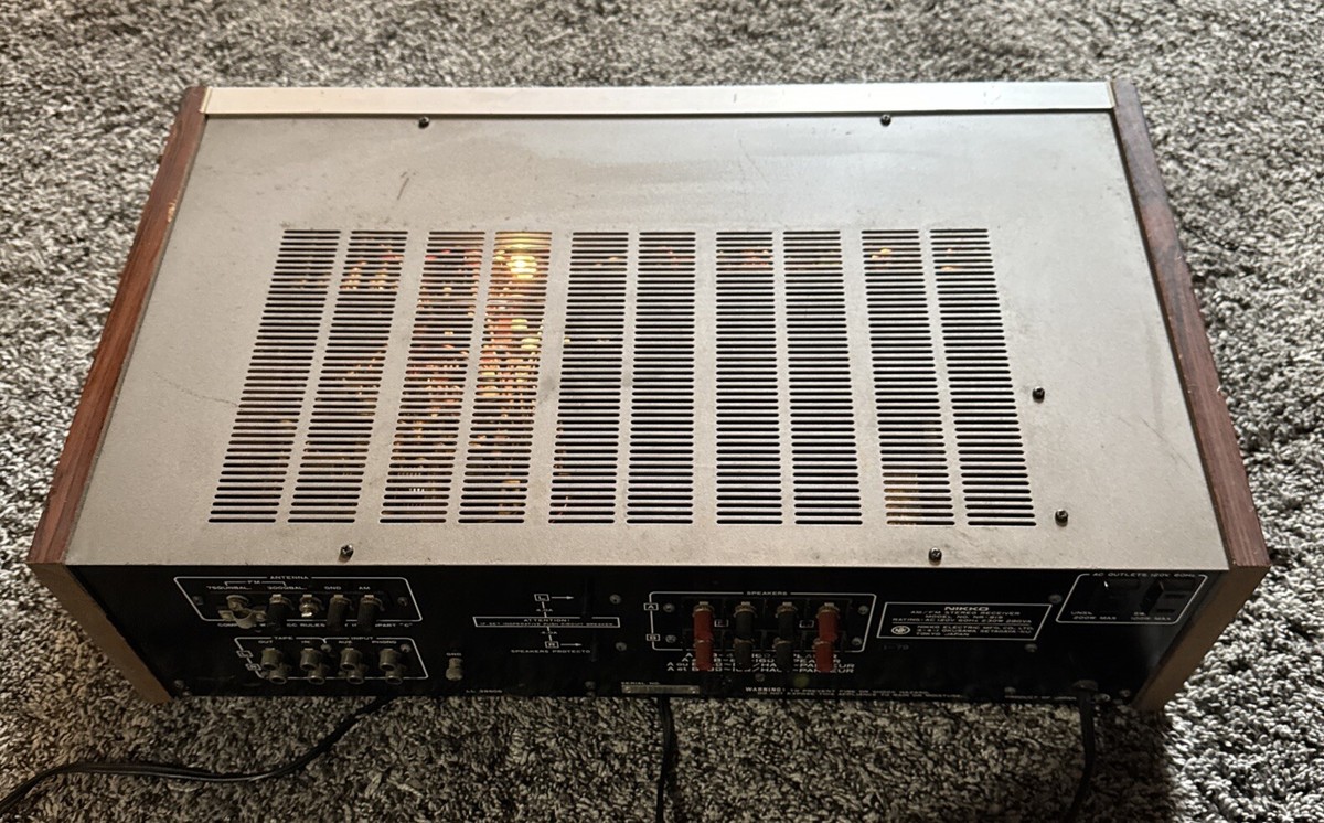 Vintage Nikko NR 819 AM/FM Stereo Receiver Amplifier | eBay