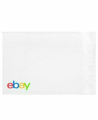 eBay Branded Shipping Supplies Padded Airjacket Bubble Envelopes 6.5'' x 9.25''