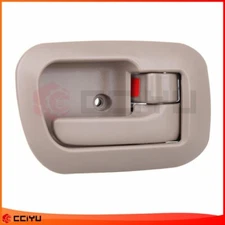 For 98-03 Sienna Toyota Front Inside Interior Right Door Handle & bezel Beige