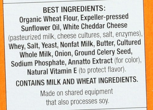 Annie's Organic White Cheddar Bunnies Baked Snack Crackers, 7.5 oz free shipping - Picture 5 of 5
