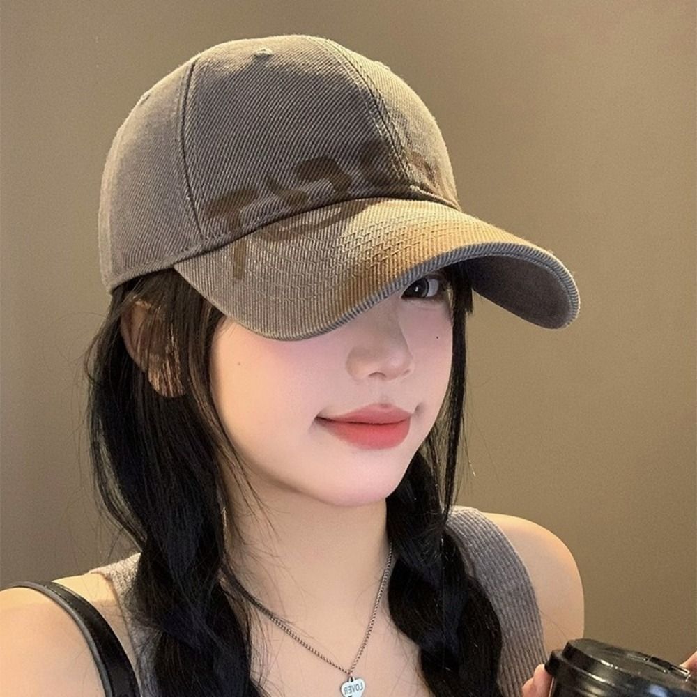 APL Cappelli da baseball a tesa larga Big Head stile britannico cilindro morbido esterno