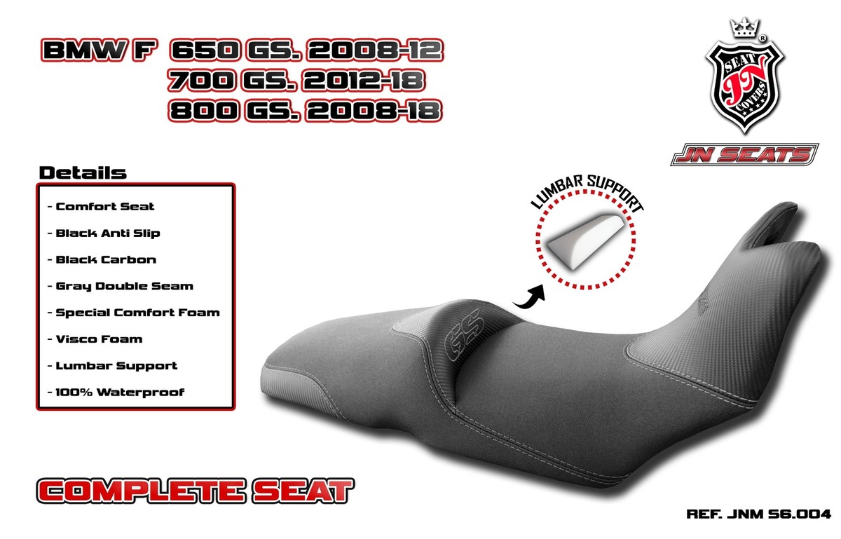 BMW F700GS F800GS 2008-2018 JN-Europe Complete Comfort Seat+JN+