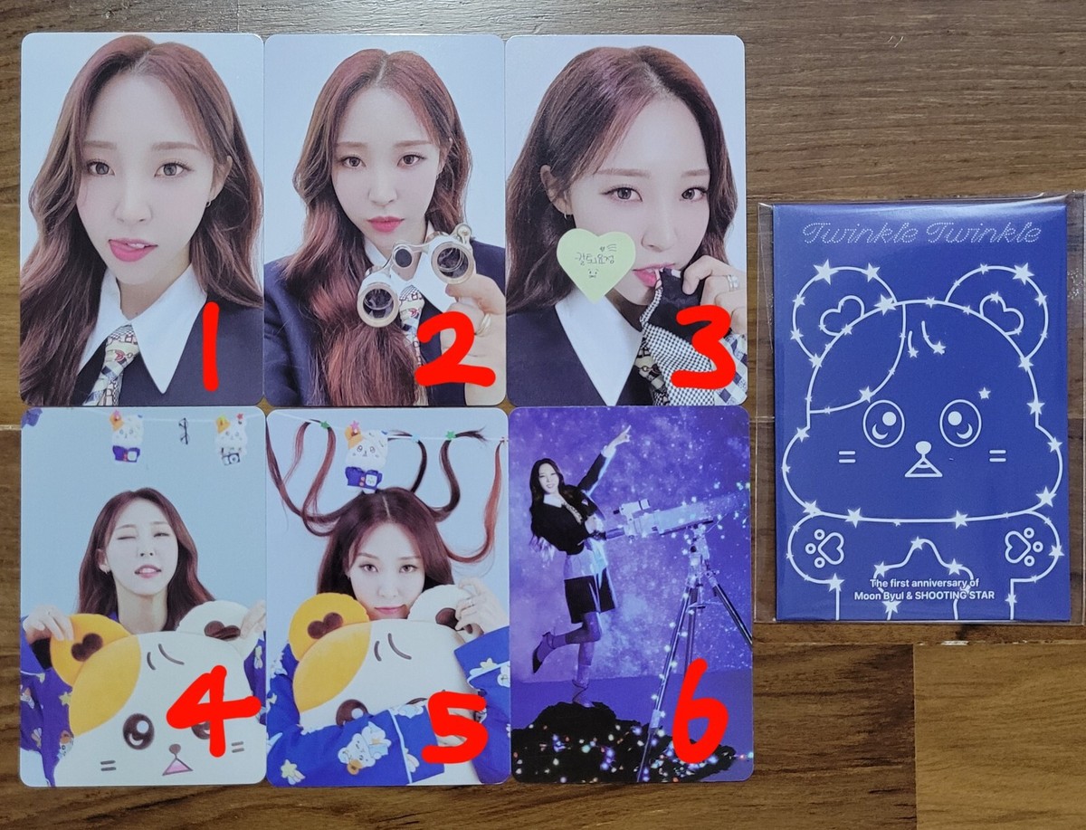 Mamamoo Moonbyul Official 1st Anniversary Twinkle Trading Card