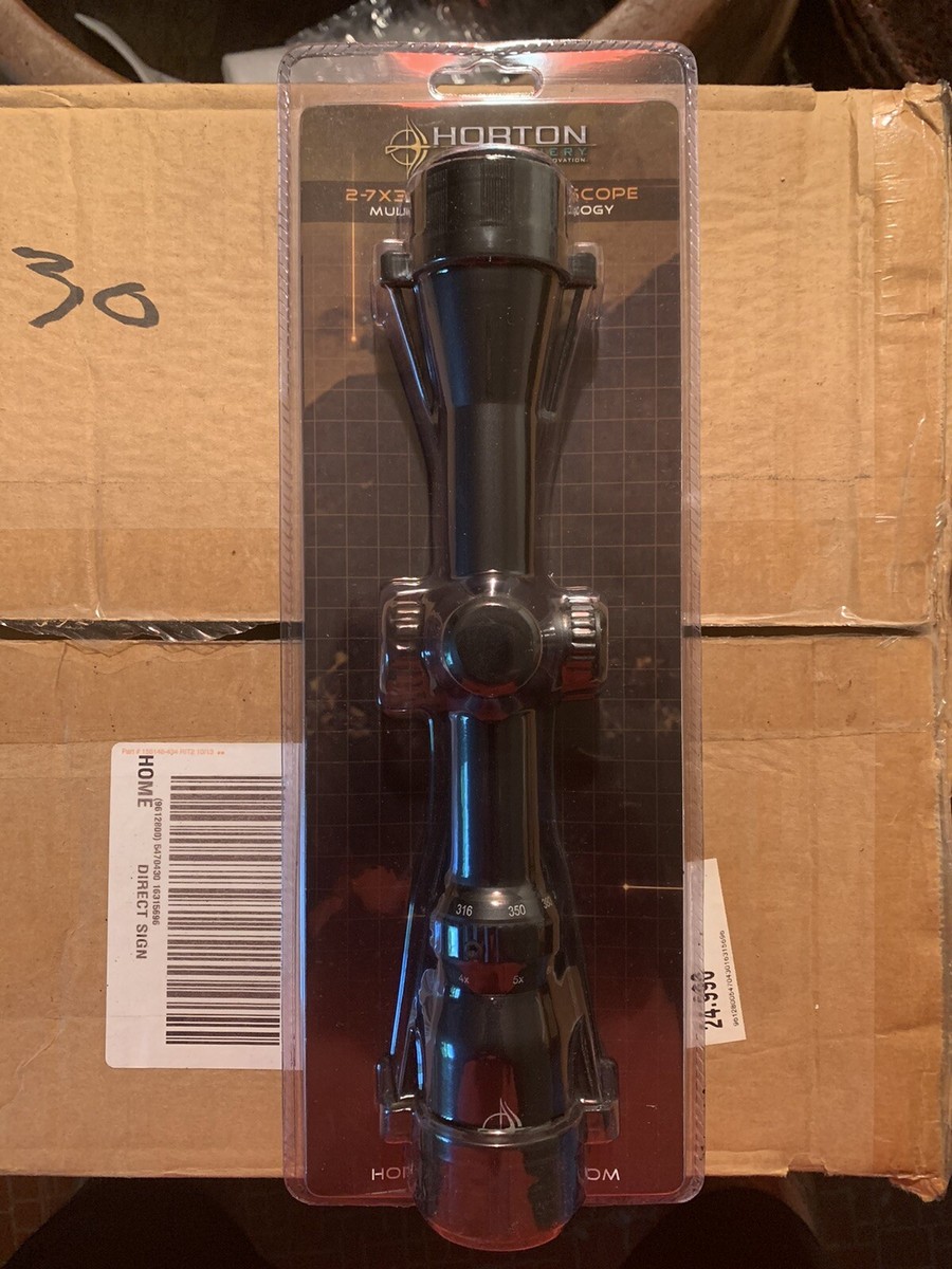 Horton Hawke 2-7x32 Mult-A-Range Crossbow Scope NEW Barnett