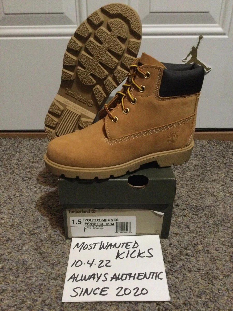 DS Timberland Boots Hi Premium Boots 1.5Y Pre-School FREE SHIP eBay