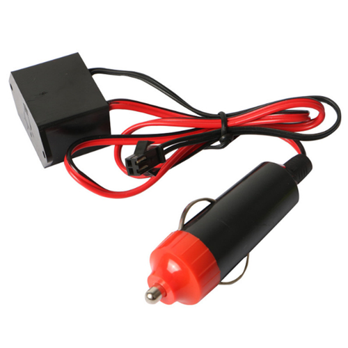 Striscia Interni Luce Auto Fibra Ottica 12v Decorazione Filo 2mt Viola Atmosfera - Foto 10 di 13
