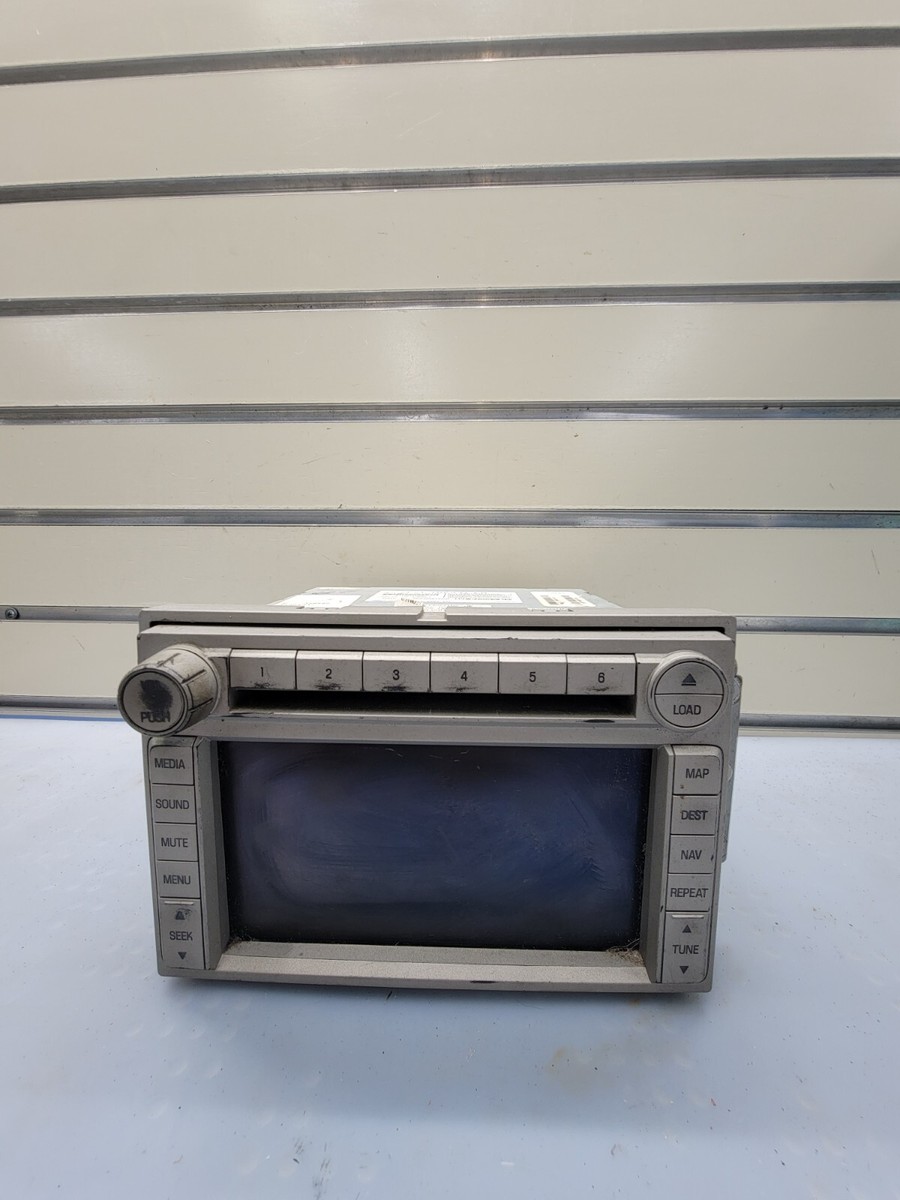 🔥2007-2008 Lincoln NAVIGATOR Audio Radio AM FM CD NAV GPS Screen