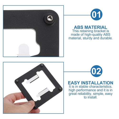 3 PCS Radiator Back Plate Motherboard Retention Bracket Mounting for CPU Fan - Afbeelding 12 van 12