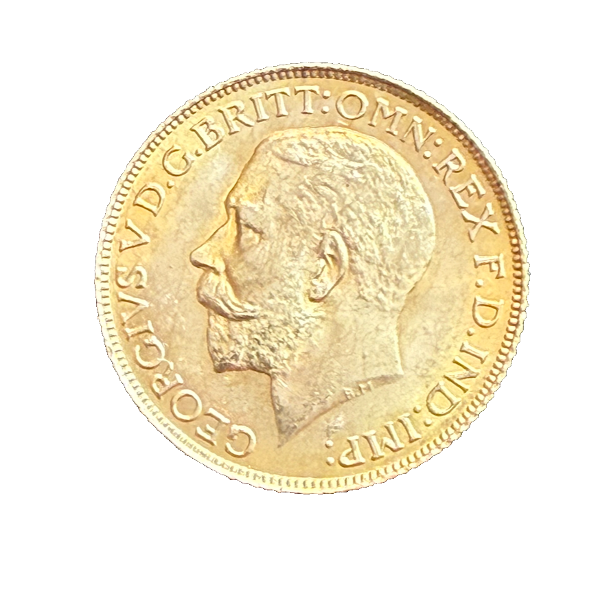 Great Britain 1925 Gold 1 Sovereign UNC George V | eBay