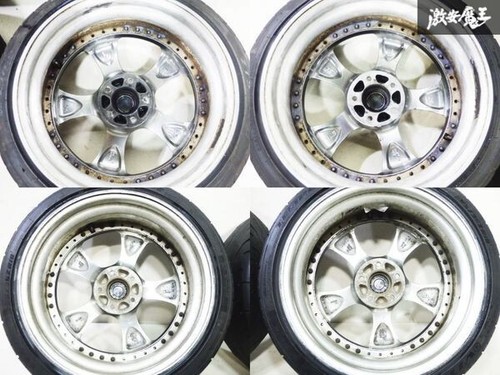 JDM work vs kf 18inch 114.3x5 Set4 Wheels japan Racing Classic Car beautiful - Picture 7 of 7