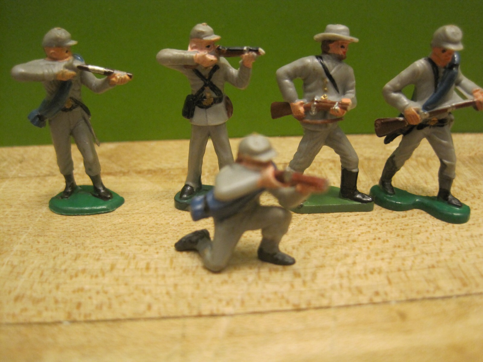 MARX MINIATURE CIVIL WAR PLAYSET CANNON HORSE ACCYS 1" HO PLASTIC TOY