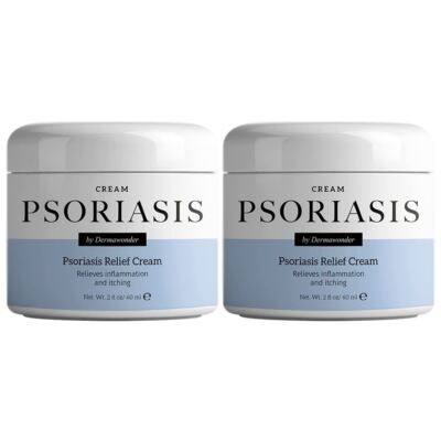 Aura Vitamins Dermawonder Psoriasis Cream with Jojoba Seed Oil and Tea Tree for 