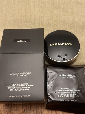 Laura Mercier #FlawlessLumiere Radiance Perfecting Kissen, LSF50, 2W1 #Macadamia