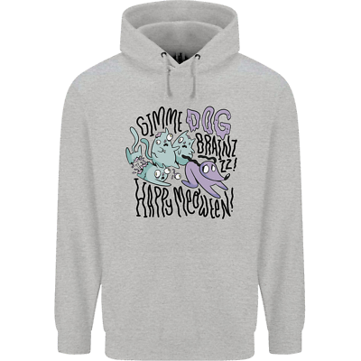 Zombie Katzen Lustig Halloween Hund Köpfchen Herren