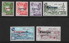 GB Local Herm 1961 Europa Overprint Set Of 6 MNH B388