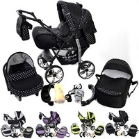 Baby Pram Buggy Pushchair Stroller Camel Reversible Handle Carrycot Travel Baby Pram Buggy Pushchair Stroller Camel Reversible Handle Carrycot Travel