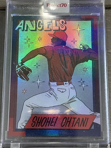 Topps Project 70 #296 Shohei Ohtani Rainbow Foil /70 by Sophia Chang Shotime