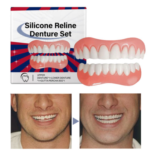 Silicone Denture Reline Kit Soft Instant Teeth For Men And Women