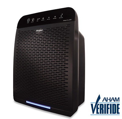 Whirlpool WPPRO2000M True Hepa Air Purifier, Activated Carbon 508 Sq ft 3-Colors