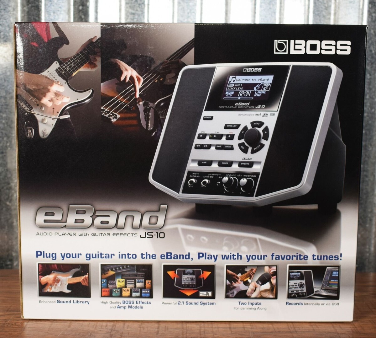 Boss eBand JS-10 Audio Player Trainer with Effects 4957054501273 