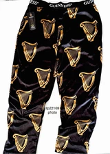 GUINNESS IRISH BEER Black LOUNGE SLEEP PAJAMA PANTS (Men’s M or L)