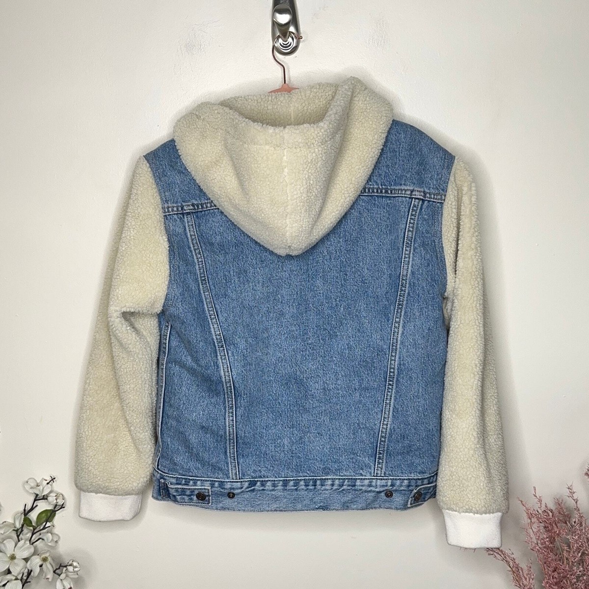 可愛い☆【Levi´s】Exboyfriend Sherpa JACKET 関税/送料込み 可愛い☆【Levi´s】Exboyfriend Sherpa JACKET 関税/送料込み