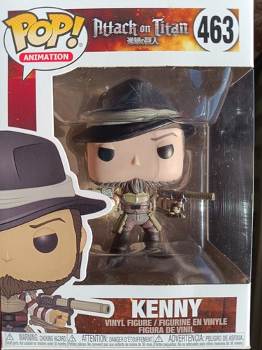 Funko Pop Kenny Attack on Titan # 463 Vaulted Ataque a los titanes VER FOTOS - Imagen 8 de 19