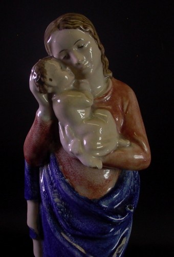 Madonna mit Jesuskind - WMF Keramik - 34cm - Picture 2 of 11