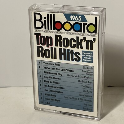 Billboard Top Rock'N'Roll Hits 1965 Various Artists 10 Tracks Cassette