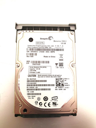 Festplatte Seagate Momentus 7200.2 120GB SATA HDD intern 2,5"
