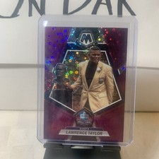 2023 Lawrence Taylor Purple Mosaic HOF 33/50