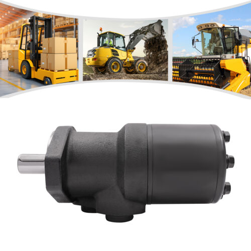 Motor Hidráulico 135RPM Repuesto Motor Hidráulico Compacto Alto Par Negro - Imagen 7 de 23