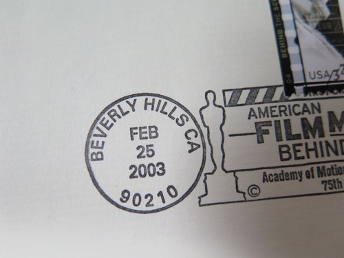 2003 American Filmmaking COSTUME DESIGN FDC 22K Gold Golden First Issue Stamp - Picture 5 of 8