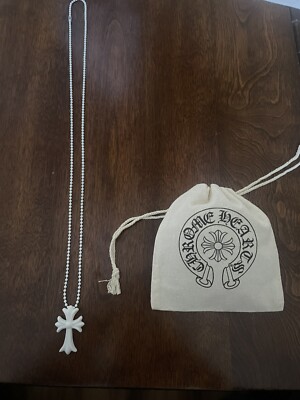 アクセサリー Chrome Hearts Cross Silicon Necklace s-l1200.jpg