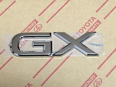 アダールページ Genuine OEM Toyota Land Cruiser Rear GX badge 1998-2007 100 series
