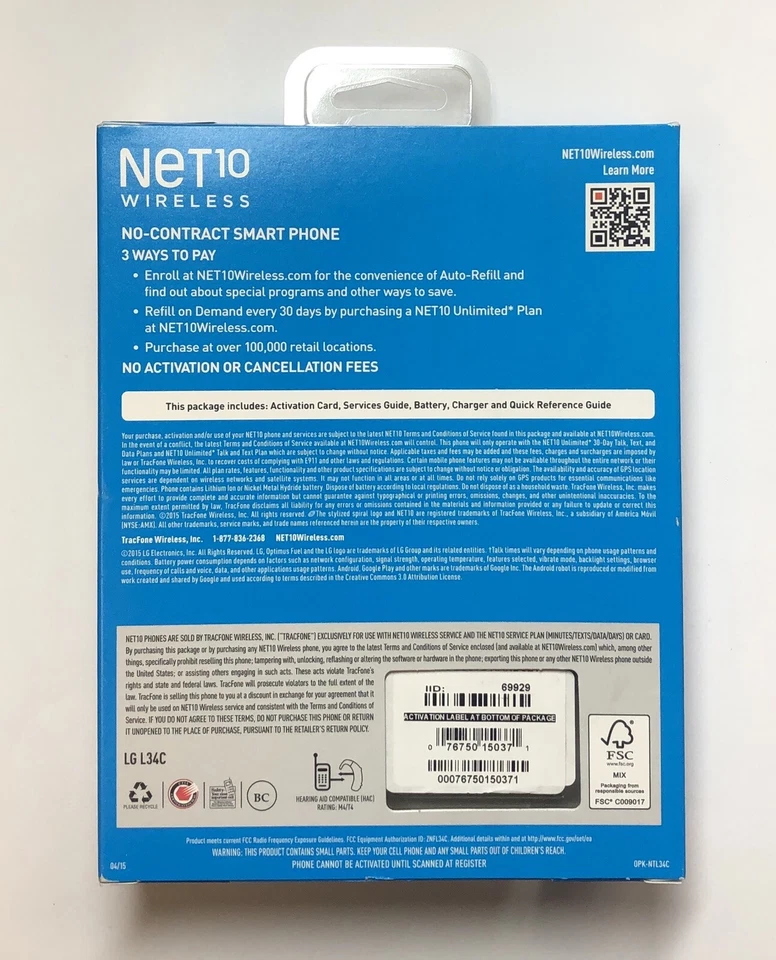 2 Phones: NET10 - LG OPTIMUS FUEL ANDROID 3.5" NEED TO UNLOCK - Image 4 of 4