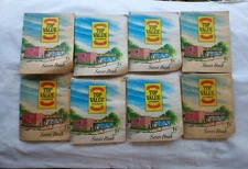 8 Top Value Stamps Saver Books 1960s Grocery Store Advertising Full Vtg AS IS